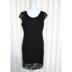 H&M Black Lacey Dress